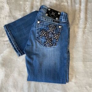 SIZE 26 BOOTCUT MISS ME JEANS